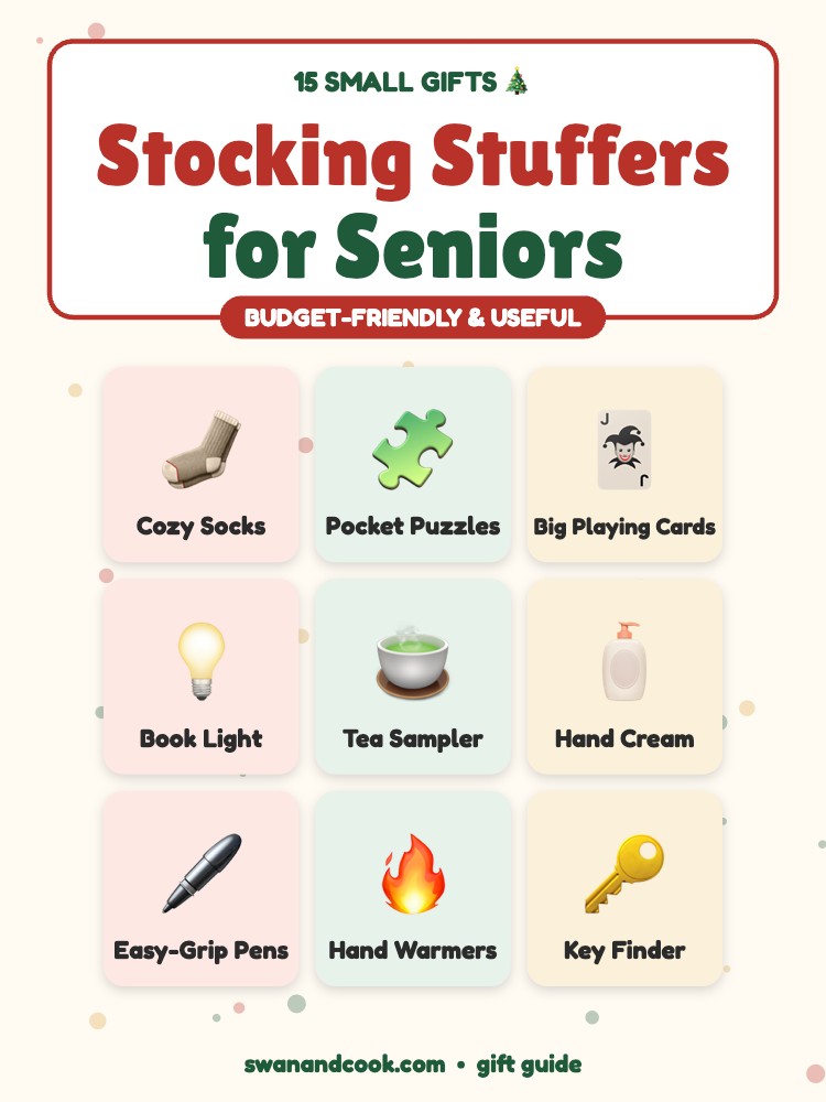 15 Stocking Stuffers for Seniors (Small Gifts They Will Love)